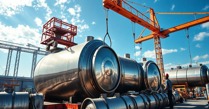 Fabricação e Montagem de Tanques de Armazenamento