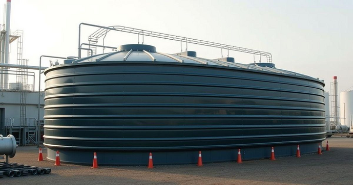 Tanque cilíndrico horizontal: tudo que você precisa saber sobre sua aplicação e vantagens