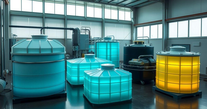Tanques prismáticos em polipropileno: vantagens e aplicações essenciais