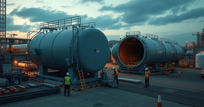 Fabricação e montagem de tanques de armazenamento: conheça as etapas