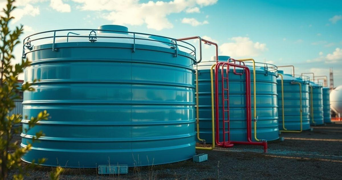 Tanque De Estocagem Para Produtos Químicos Seguro E Durável Tanque De Estocagem Para Produtos Químicos Seguro E Durável