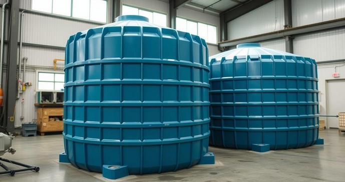 Tanques prismáticos em polipropileno: design otimizado para espaços reduzidos Tanques prismáticos em polipropileno: design otimizado para espaços reduzidos